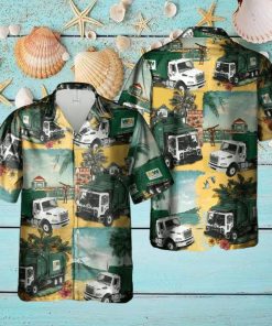 Us Waste Collector Garbage Hawaiian Shirt