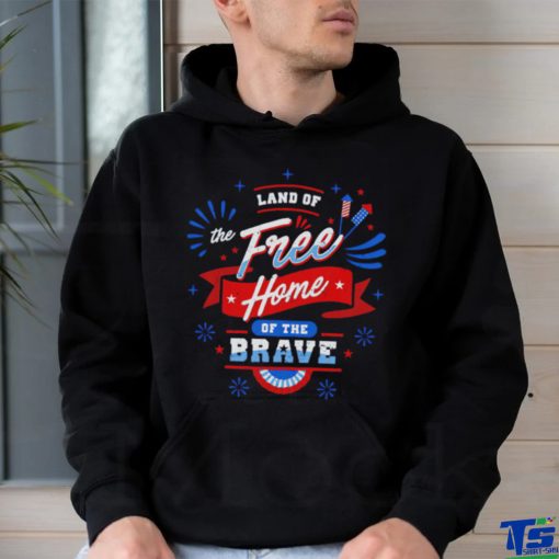 Usa 4th of july land of the free shirt