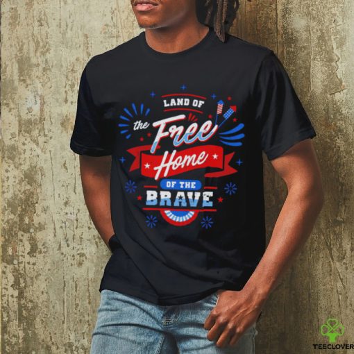 Usa 4th of july land of the free shirt