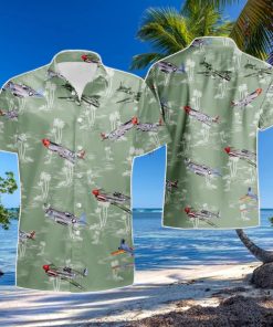 Usa Airplanes Aloha Summer Hawaiian Shirt And Short