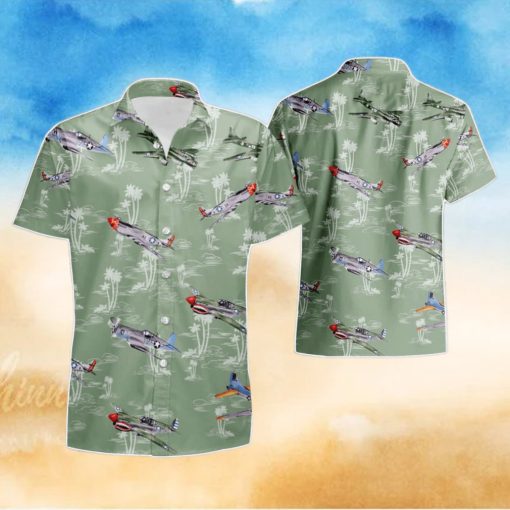 Usa Airplanes Aloha Summer Hawaiian Shirt And Short