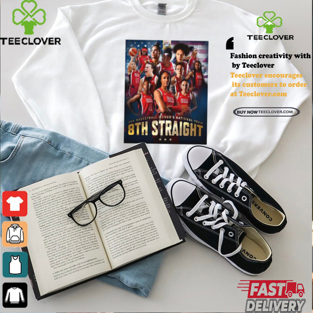 Usa Basketball Women’s National Team 8Th Straight Shirt Usa Basketball Women’s National Team 8Th Straight Shirt