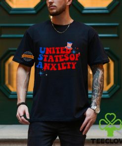 Usa United States Of Anxiety 4th Of July 2024 T shirt