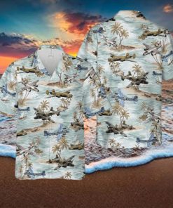 Usa WWII Bombers Aircraft Hawaiian Shirt