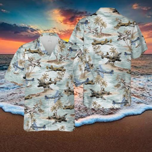 Usa WWII Bombers Aircraft Hawaiian Shirt