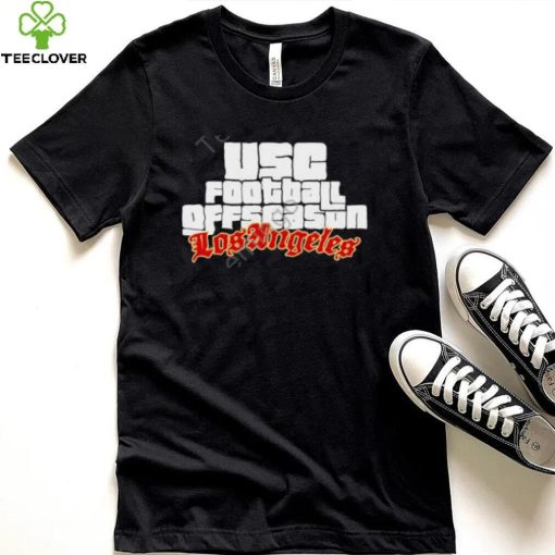 Usc Football Offseason Losangeles Shirt, T Shirt, Hoodie, Sweater, Long Sleeve T Shirt And Tank Top Caleb Williams Wearing shirt