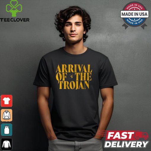Usc Football arrival of the trojan T shirt