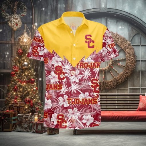 Usc Hawaiian Shirt Tropical Seamless Best Hawaiian Shirts