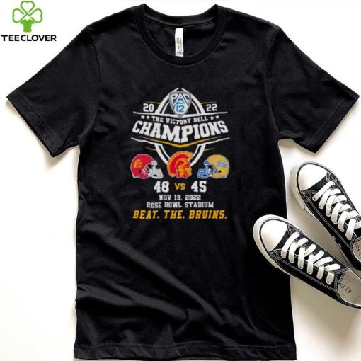 Usc Trojans 48 45 Ucla Football 2022 The Victory Bell Champions Beat The Bruins Shirt