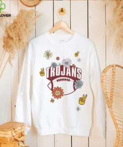 Usc Trojans football all over floral vintage shirt