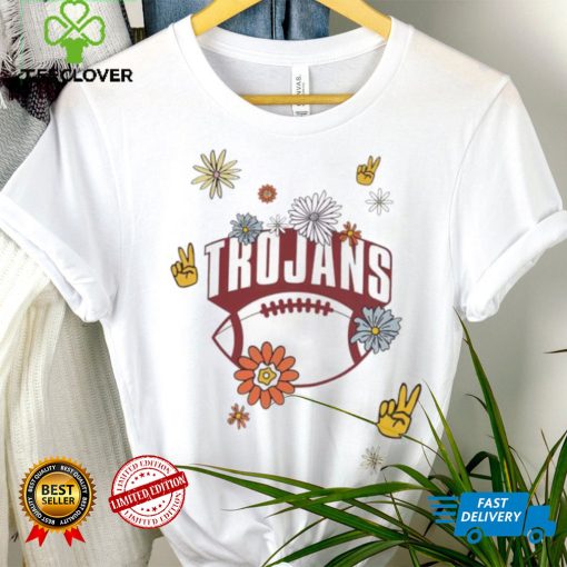 Usc Trojans football all over floral vintage hoodie, sweater, longsleeve, shirt v-neck, t-shirt