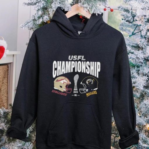 Usfl Game Football Championship Birmingham Stallions Vs Pittsburgh Maulers Match Up 2023 Shirt
