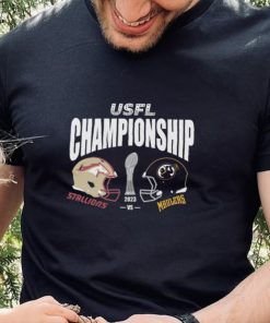 Usfl Game Football Championship Birmingham Stallions Vs Pittsburgh Maulers Match Up 2023 Shirt