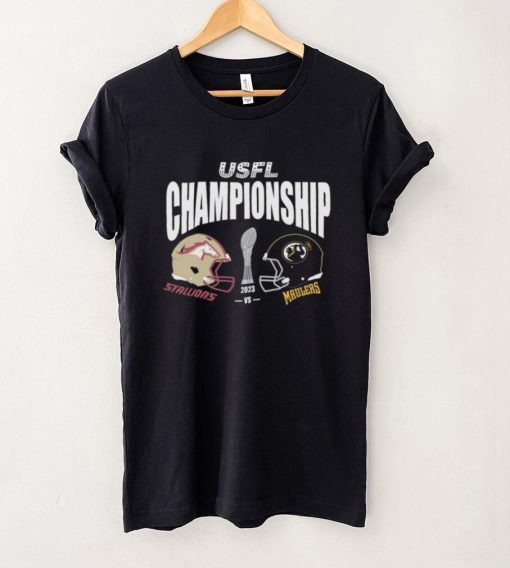 Usfl Game Football Championship Birmingham Stallions Vs Pittsburgh Maulers Match Up 2023 Shirt