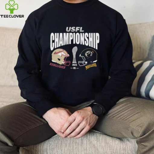 Usfl Game Football Championship Birmingham Stallions Vs Pittsburgh Maulers Match Up 2023 Shirt