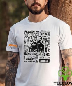 Usher Pop Music Unsiex T Shirt 1 Usher Pop Music Unsiex T Shirt