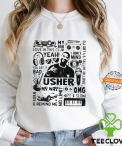 Usher Pop Music Unsiex T Shirt 2 Usher Pop Music Unsiex T Shirt