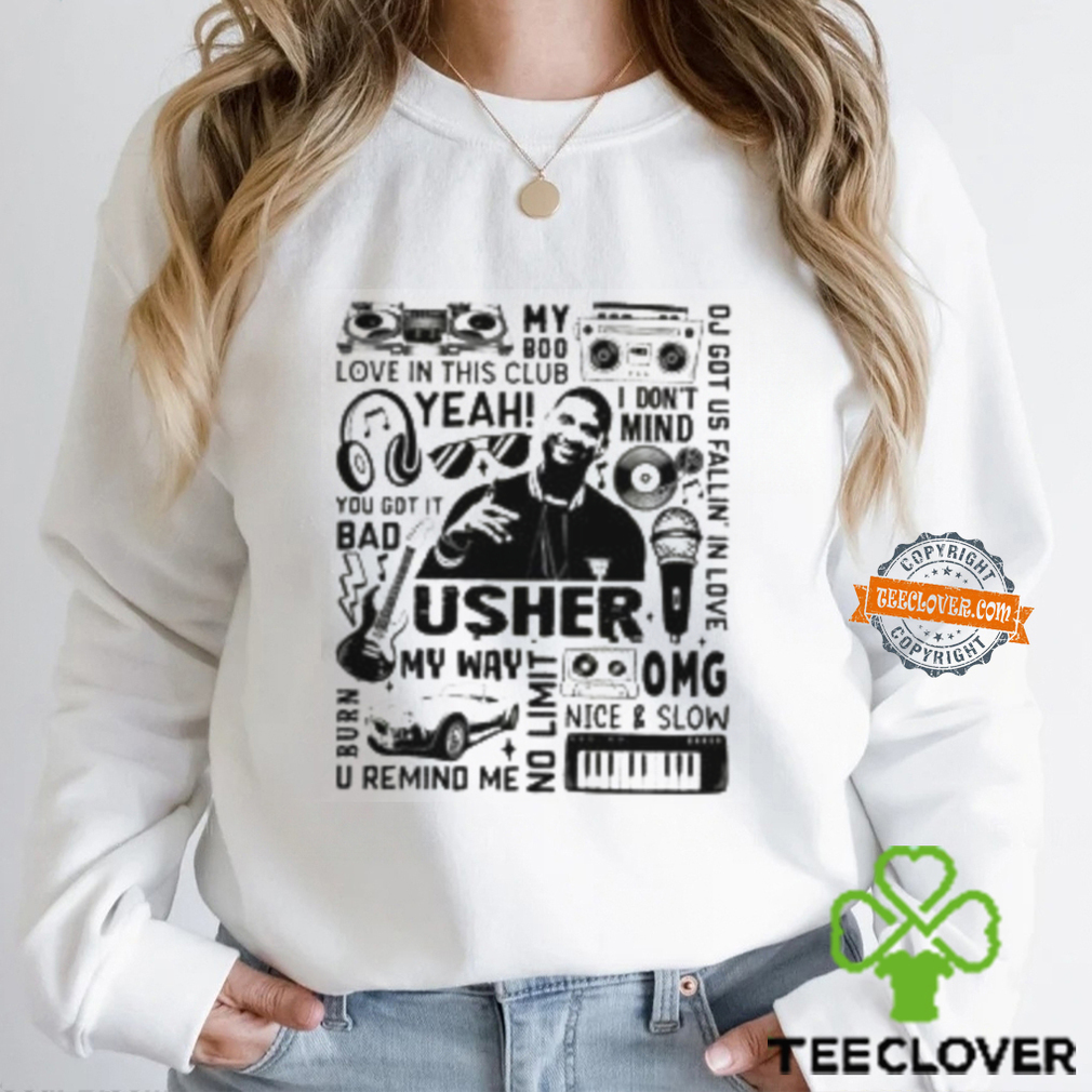 Usher Pop Music Unsiex T Shirt Usher Pop Music Unsiex T Shirt