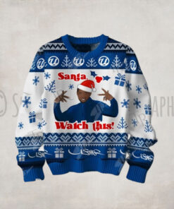 Usher Santa Watch This Christmas Sweater
