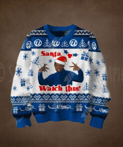 Usher Santa Watch This Christmas Sweater