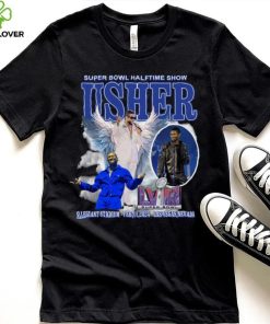 Usher Super Bowl 2024 Halftime Show Graphic Tee Music Concert Shirt