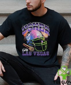 Usher Super Bowl Lviii Collection Mitchell Ness Event Night T Shirt 2 Usher Super Bowl Lviii Collection Mitchell Ness Event Night T Shirt