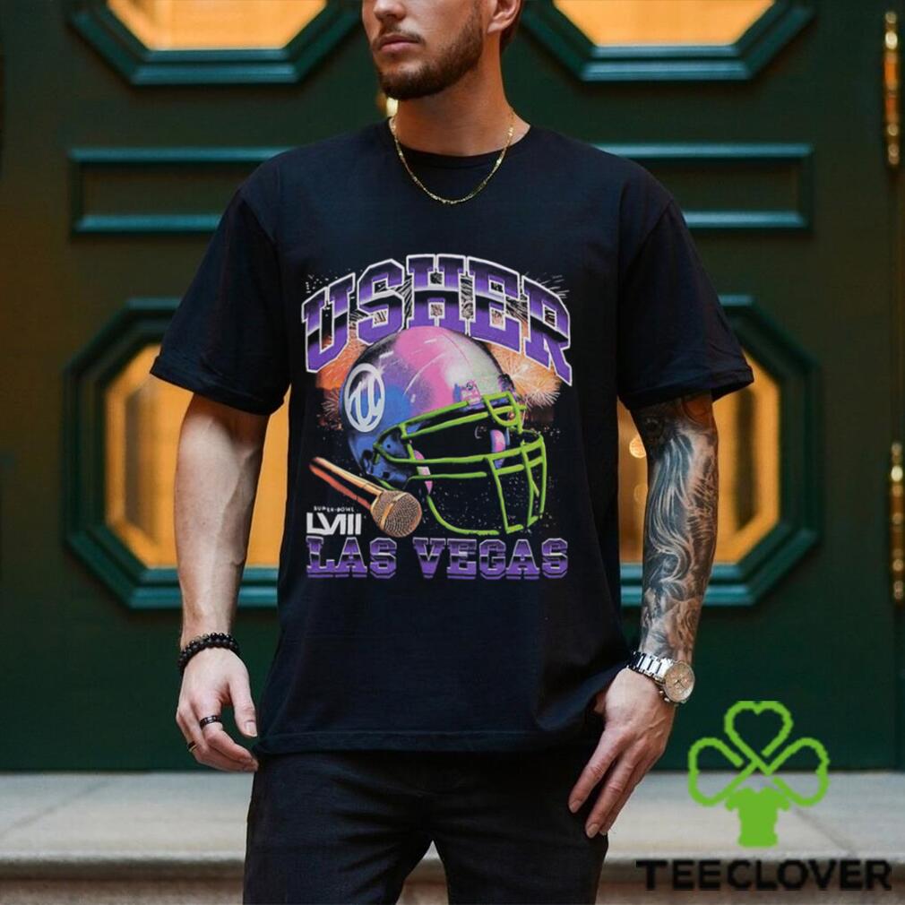 Usher Super Bowl Lviii Collection Mitchell Ness Event Night T Shirt Usher Super Bowl Lviii Collection Mitchell Ness Event Night T Shirt