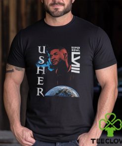 Usher Super Bowl Lviii Collection Mitchell Ness Worldwide T Shirt