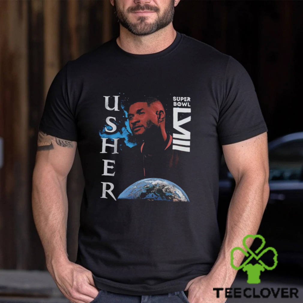 Usher Super Bowl Lviii Collection Mitchell Ness Worldwide T Shirt Usher Super Bowl Lviii Collection Mitchell Ness Worldwide T Shirt