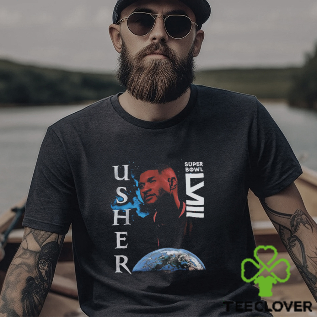 Usher Super Bowl Lviii Collection Mitchell Ness Worldwide T Shirt Usher Super Bowl Lviii Collection Mitchell Ness Worldwide T Shirt