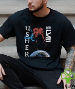 Usher Super Bowl Lviii Collection Mitchell Ness Worldwide T Shirt