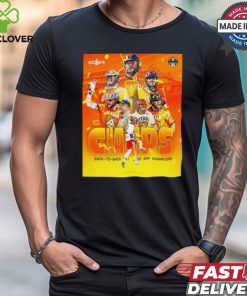 Utah Archers 2024 Back to Back PLL Cash App Champions shirt