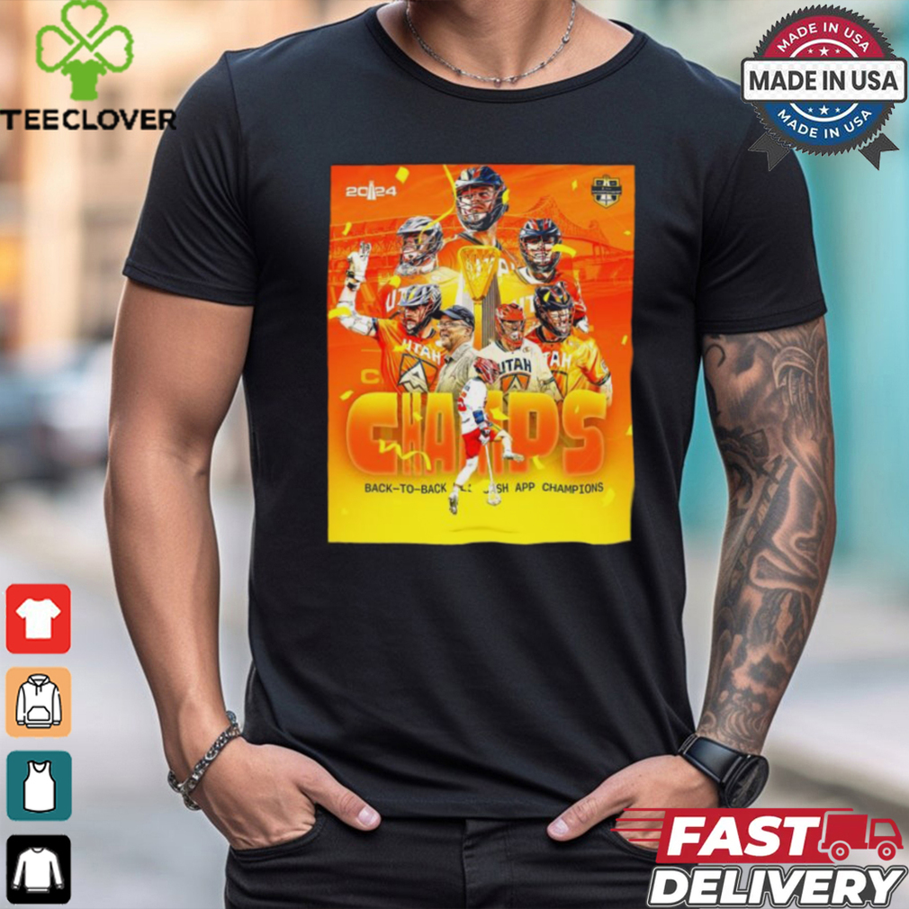 Utah Archers 2024 Back to Back PLL Cash App Champions shirt Utah Archers 2024 Back to Back PLL Cash App Champions shirt