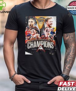 Utah Archers 2024 Premier Lacrosse League Champions Poster Shirt