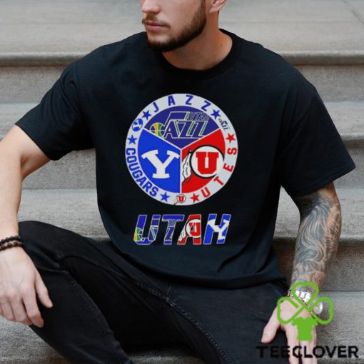 Utah Conguars Jazz Utes logo hoodie, sweater, longsleeve, shirt v-neck, t-shirt