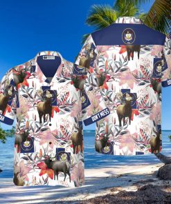 Utah Elk And The Sego Lily Hawaiian Shirt