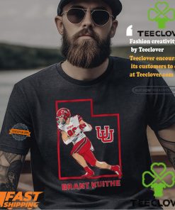Utah Football Brant Kuithe State Star Shirt