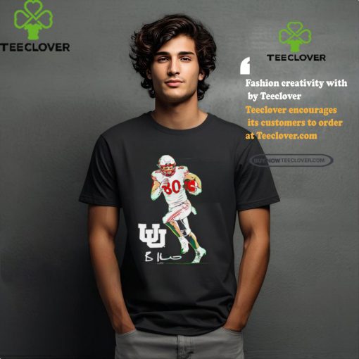 Utah Football Brant Kuithe Superstar Pose signature shirt