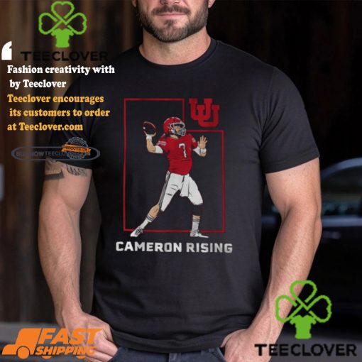 Utah Football Cameron Rising State Star Shirt