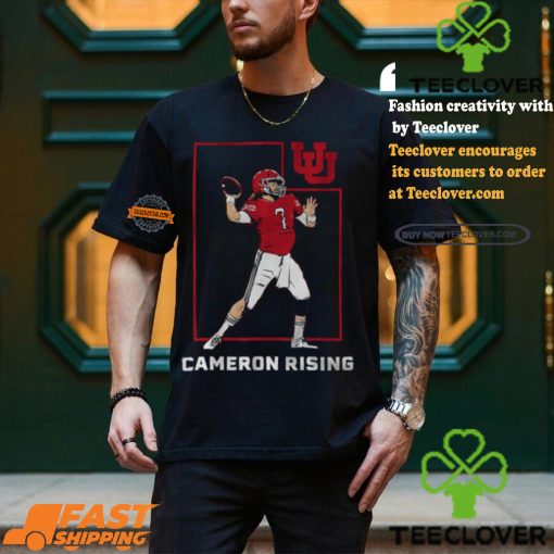 Utah Football Cameron Rising State Star Shirt