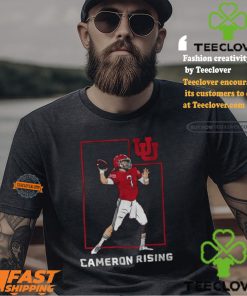 Utah Football Cameron Rising State Star Shirt