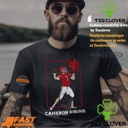 Utah Football Cameron Rising State Star Shirt