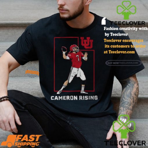 Utah Football Cameron Rising State Star Shirt