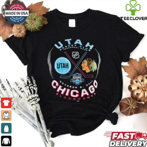 Utah Hockey Club Inaugural Game Chicago Blackhawks 2024 NHL hoodie, sweater, longsleeve, shirt v-neck, t-shirt