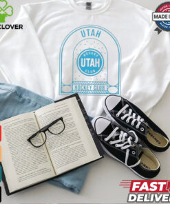 Utah Hockey Club Uphill Stained Glass T Shirt