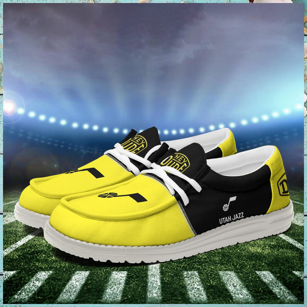Utah Jazz 2024 Personalized Hey Dude Shoes Utah Jazz 2024 Personalized Hey Dude Shoes