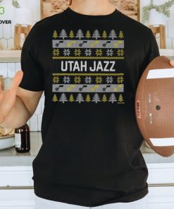 Utah Jazz Holiday Christmas Tree T Shirt