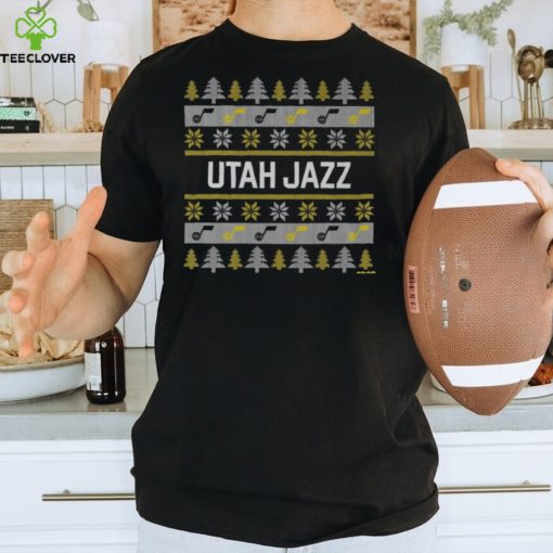 Utah Jazz Holiday Christmas Tree T Shirt