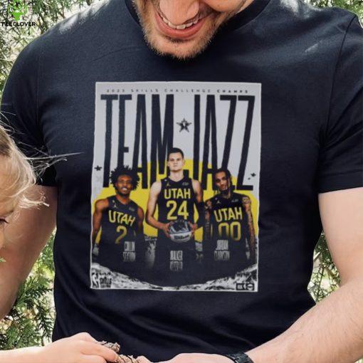 2023 Utah Jazz NBA All-Star Skills Challenge Champions T-Shirt