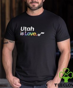 Utah Jazz is love city pride team logo hoodie, sweater, longsleeve, shirt v-neck, t-shirt